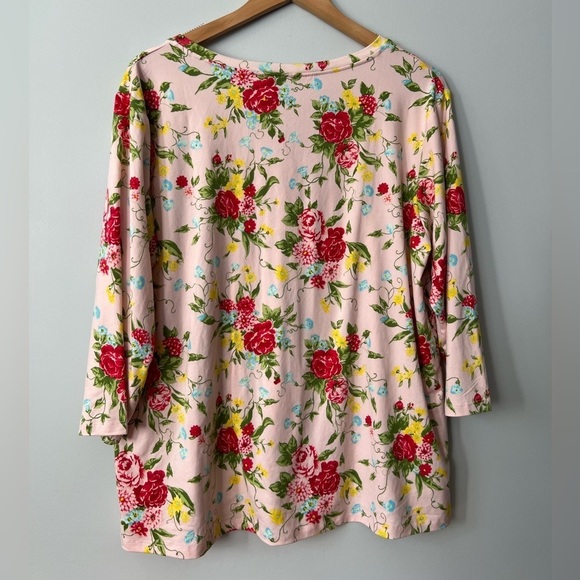 The Pioneer Woman Long Sleeve Top | Floral | Size XL - Picture 2 of 6